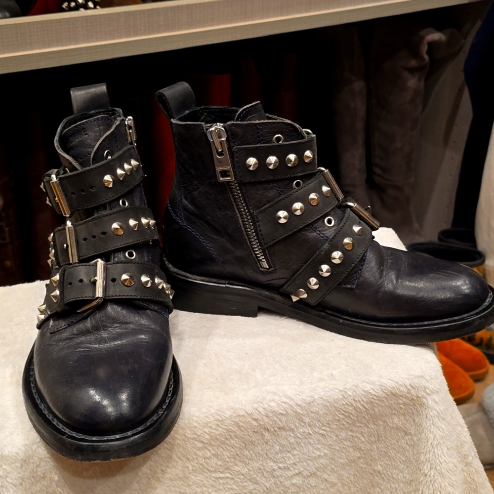 Zadig & Voltaire moto boots